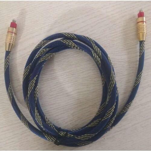 High quality 8m 10m Digital Optical Audio Cable Optical Fiber Audio Connetor Wire for Television DVD CD Player Power Amplifier