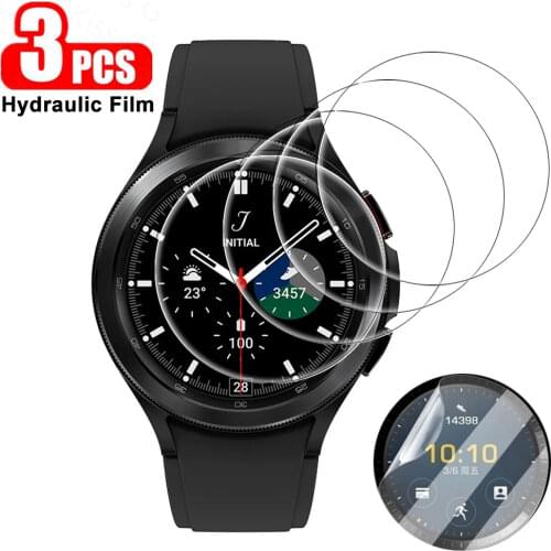 1/3/5Pcs Hydraulic Film for Samsung Galaxy Watch 4 40mm 44mm HD Transparent Clear PET Film Screen Protector for Galaxy Watch 4