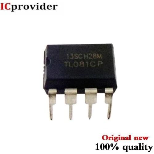 10PCS TL081CP DIP8 TL081C TL081 DIP new original