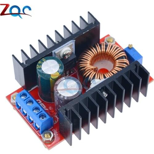 150W DC-DC DC 10-32V to DC 12-35V Step Up Boost Converter Module Adjustable Power Voltage Regulator Board