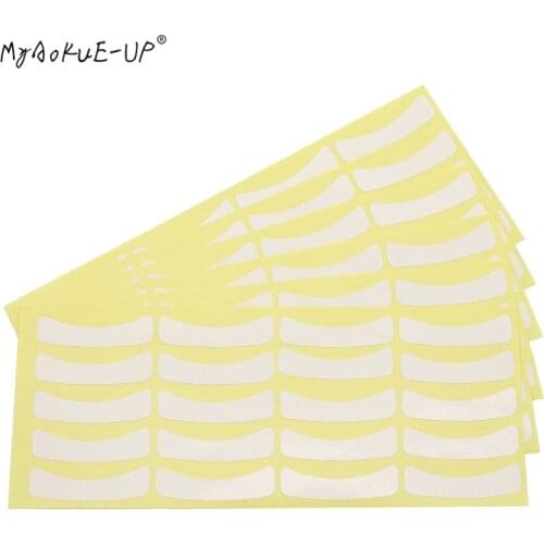 50 pairs Under Eye Pads Eyelashes Paper Patches For Eyelash Extension Eye Tips Sticker Wraps Makeup Tools