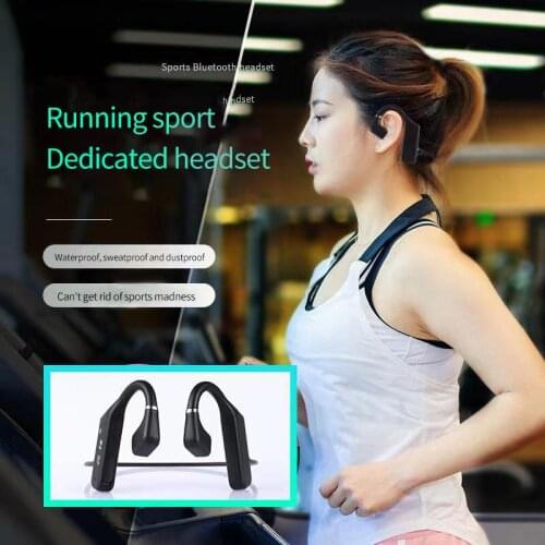 Newest G1 Wireless Bluetooth-compatible Waterproof Wear Open Ear Hook Bone Conduction Headphones Not In-ear Sports Earphones