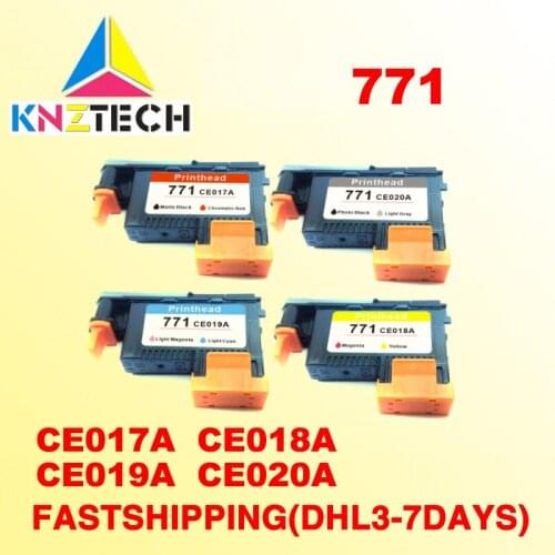 4x FASTship for printhead compatible for hp771 DESIGNJET Z6200 CE017A CE018A CE019A CE020A printer