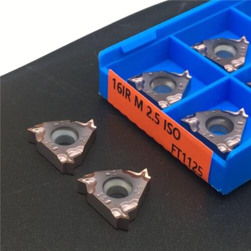 16IR M 2.5 ISO FT1125 Transmission Internal Thread 16IR Processing Threading Inserts Carbide Inserts Cutting Tool Turning Tools