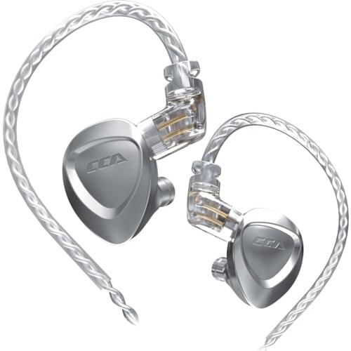 CCA CKX 1DD+6BA Hybrid Metal Earphones HIFI In Ear Monitor Bass Headset Noise Cancelling Earbuds ZSX ZAX VX C12 V90 CCA C12