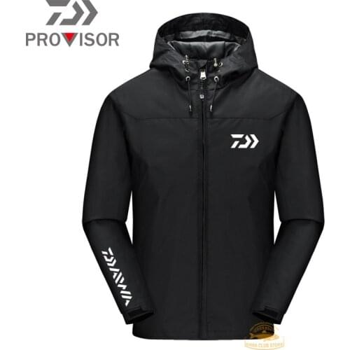 2021 New DAIWA Fishing Clothes Fall/Winter Mens Outdoor Sports Waterproof Mountaineering Suit Riding Camping Windproof Jacket