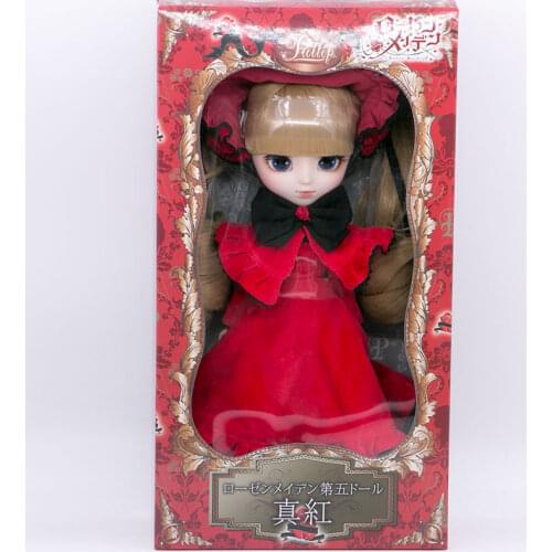 Groove Pullip Crimson Rozen Maiden Shinku Collaboration Doll P-120 1/6 Scale Height 310mm New in Box