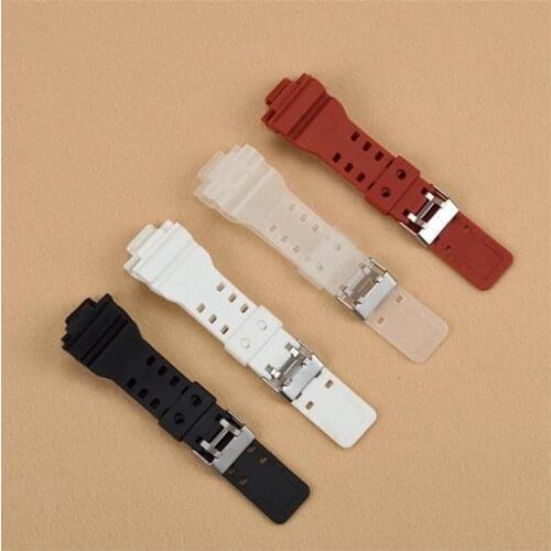Frosted Silicone Rubber Watch Band 22mm Strap Replacement For CASIO G Shock Waterproof Watchbands Accessories