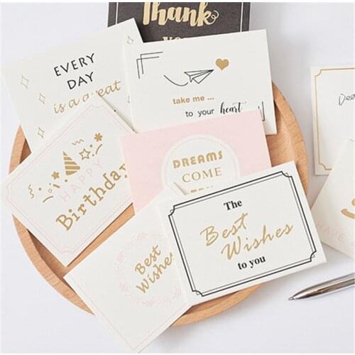 Happy Birthday Card For Girls Mum Daughter Sister Best Wishes Folding Card Gift Message Card Diy Decor Holiday Greeting Card