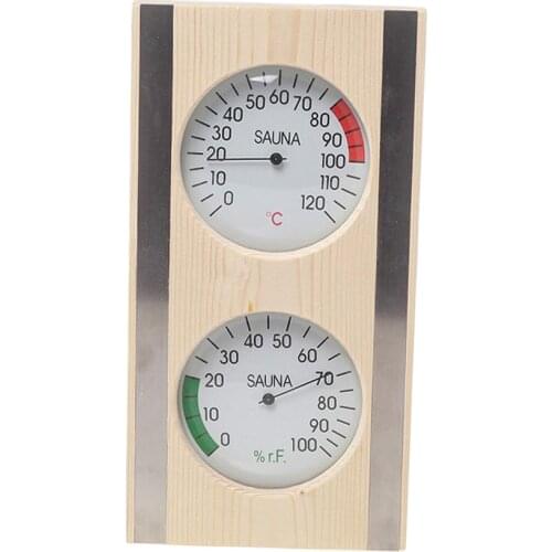 1pc Sauna Thermometer&Hygrometer 2 In 1 Outdoor Indoor Household Accessories