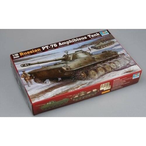 Trumpeter 00380 1/35 Scale Russian PT-76 Amphibious Tank Plastic Static Model TH05744-SMT6
