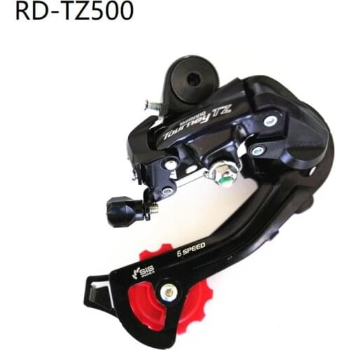 For SHIMANO Tourney RD-TZ500 Rear Derailleur 6 7 18 21 Speed Transmission MTB Bicycle Cycling Accessories