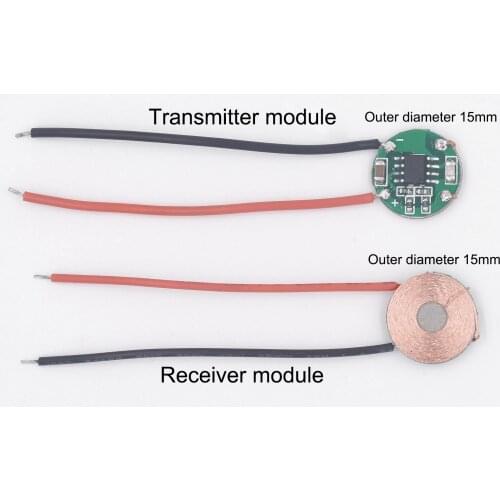 15mm Small Coil Superimposed Wireless Charging Module Wireless Power Supply Module For Solution Circuit