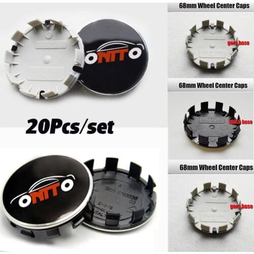 20pcs/set 68mm 10pin Auto Accessories 6.8cm Car Wheel Center Hub caps Rims Logo Emblem for BMW 1 3 5 7 X3 X5 M3 M5 36136783536