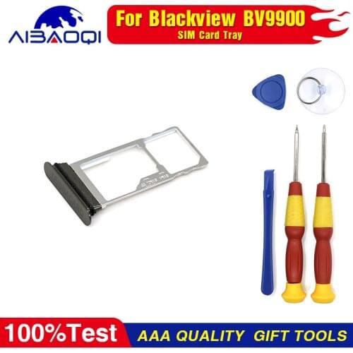 SIM Card Slot Tray SD Card Adapter For Blackview BV9900Pro/BV9900 SIM Card Holder Phone Accessories Replacement Parts Free Tools