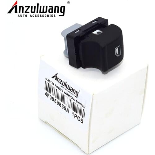 ANZULWANG Power Window Lifter Regulator Assist Control Switch 4F0959855A 5PR For Audi A3 S3 A6 S6 RS6 Q7 4F2 C6 4FH 4F5 4L