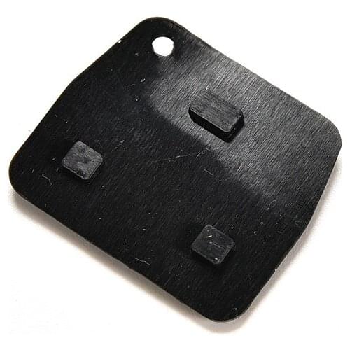 1PC Rubber Key Pad 3 Buttons Car Remote Key Cases Rubber Pads For Toyota Avensis Corolla Lexus Rav4 Hot Sale