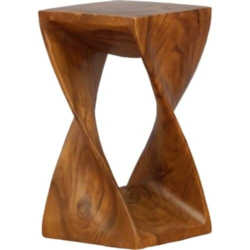 Creative Solid Wood Household Change Shoes Stool Multi-function Living Room Stool Corner Table Three-dimensional Wooden Crafts