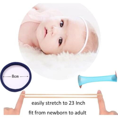 Baby Accessories Nylon Headbands Bezel On the Head Hair bands set For Kids Super Soft Seamless Headband for Children Hair Tie