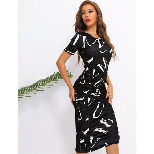 Летние платья миди FridayIn China At AliExpress