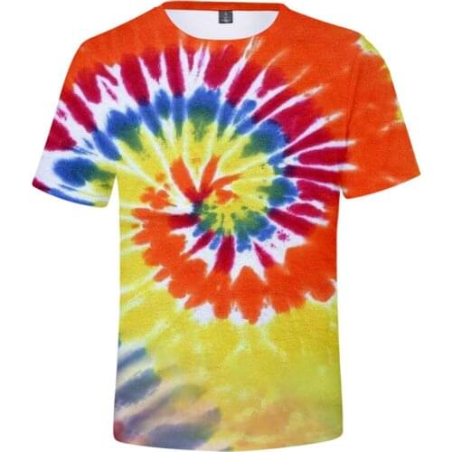 3D Tie Dye Flashbacks t shirt boys girls Colorful Psychedelic printed tshirt t-shirt harajuku streetwear t shirts tee clothes