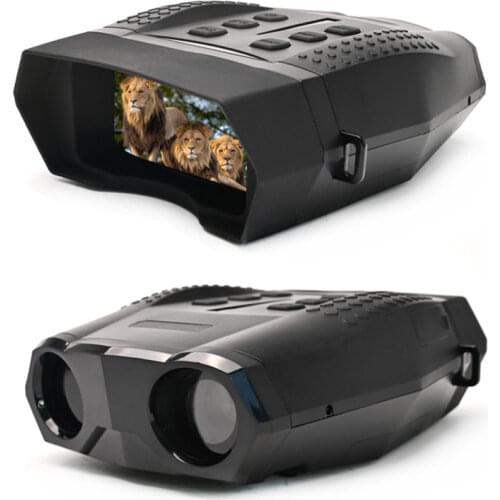 SunGusOutdoors 1080P FHD 2.5 Inch Night Vision Scope with 400 meters Long Range Digital Infrared Hunting Night Vision Binoculars