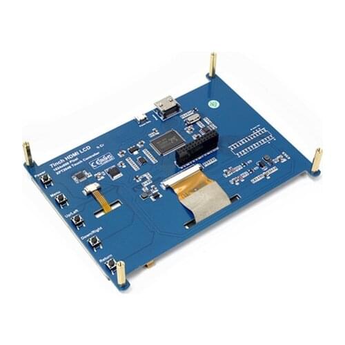 IPS 7.0 inch HD SPI TFT LCD Resistive Touch HDMI Display Screen 1024*600 for Raspberry Pi3/Raspbian/Ubuntu