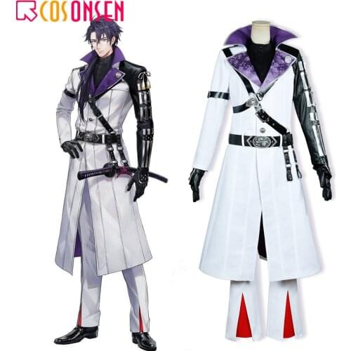 Touken Ranbu Nikkou Ichimonji Cosplay Costume Fancy Outfit With Cloak COSPLAYONSEN Custom Made