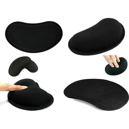 135*80*25mm Memory Foam Mouse Pillow Wrist Rest Mouse Pad Wireless Massage Mat Keyboard Black
