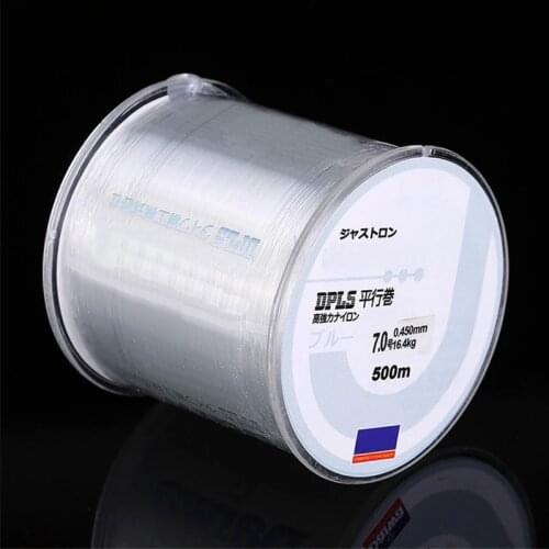 Daiwa 500M Nylon Fishing Line 500M Japanese Durable Fishing Line 2-35LB Super Strong Monofilament Thread Bulk Spool Pesca