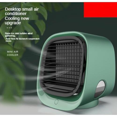 New mini humidifier portable office desktop air conditioning fan USB fan
