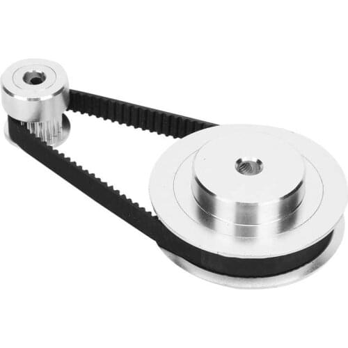 P36-GT2-6-BF Synchronous Wheel Step Timing Pulley Aluminum 20/60 Teeth 3D Printer Parts
