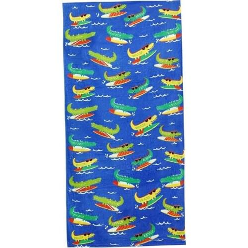 70*150cm crocodile Cartoon Towels baby bath towel Children and Adults Beach Bath Towel Cartoon Bikini Covers