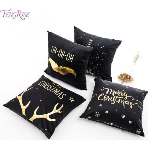 Merry Christmas Decoration For Home Deer Santa Claus Pillow Case 2021 Christmas Ornaments Gift Xmas Navidad Happy New Year 2022