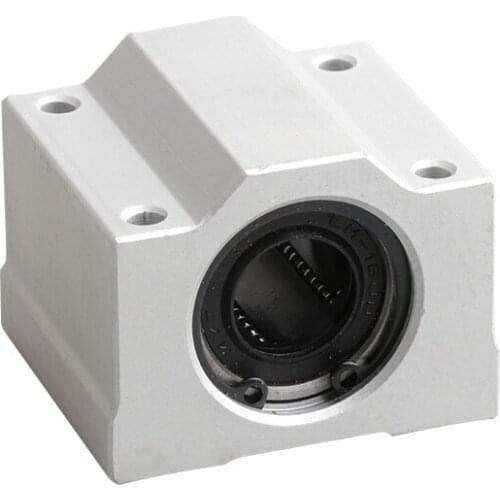 4 pcs UU/LUU Linear motion ball slide units Linear Ball Bearing Block CNC Router 3D printer SCS 6/8/10/12/13/16/20/25/30 linear