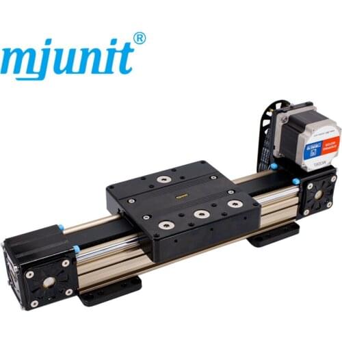 Mjunit MJ80 300mm stroke length Timing Pulley Reducer rail actuator belt drive linear motion guide