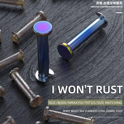 Motorcycle Bj300gs Pin Roll with Benelli 502c Pin Roll Refitting Accessories Suitable for the Yamaha Nmax 155 Pedal Pin Roll