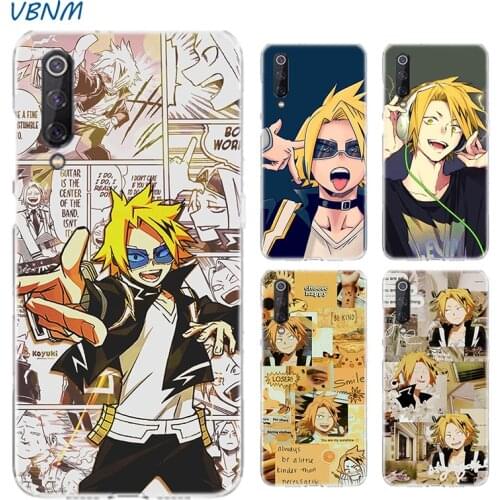 Denki Kaminari My Hero Academia Silicone Case For Xiaomi Note 10 9 8 lite A3 5X 6X CC9 CC9E 9SE 8SE 9T F1 Bags Cover
