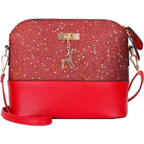 Ms. Portable Shoulder Messenger Bag 2021 New Handbag Retro Women Bags Small Deer Hanging Stereotypes