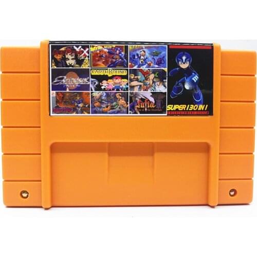 Super 130 in 1 Video Game Cartridge With Games Castlevania IV Contra III Final Fight 3 Ninja Turtles IV Mega Man 7