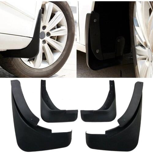 4Pcs Car Front Rear Fenders Mudguards Splash Guards Accessory for Audi A4 03-08