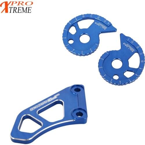 Motorcycle CNC Aluminum Chain Guard Guide Chain Adjuster For TW200 2005-2021 XT225 2005-2007 XT250 2008-2021