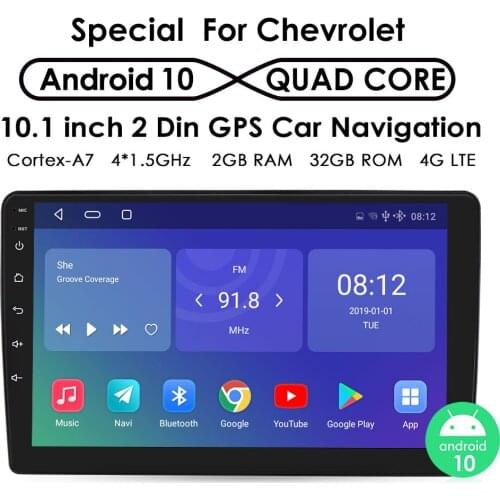 2Din Android 10 Car Radio Multimedia for Hummer H2 SUZUKI XL Chevrolet Silverado GMC Savana SATURN Outlook PONTIAC Automotiv USB