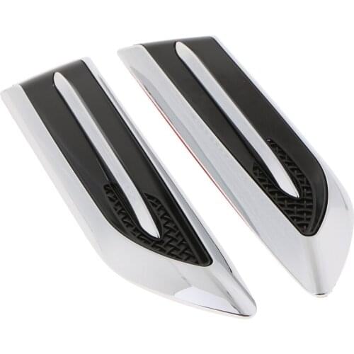 Auto Flow Vent Fender Intake Grille Air Net Door Decal for Car Side Sticker