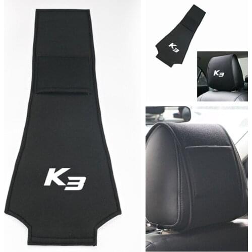 Car Styling For KIA K3 Forte 2014 2015 2017 2018 Car Accessories Hot car headrest cover 1PCS