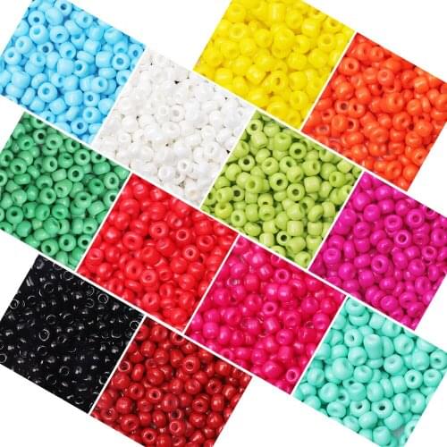 Pony Beads For Handmade Necklace Bracelet Earring 2/3/4mm Glass Seed Beads Spacer beads For Needlework Cross Stitch Accessories