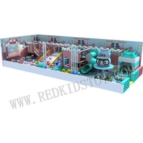 3D Interactive Projection Indoor Playground Electric Children Playground With 3D Interactive Projection Slide and Ball Game