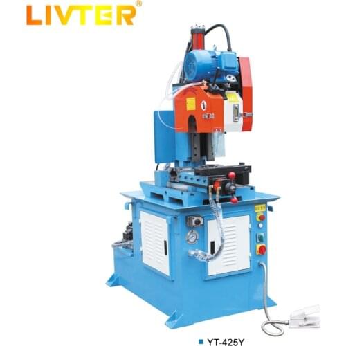 LIVTER Hydraulic semi-automatic cutting machine for stainless steel pipe cutting