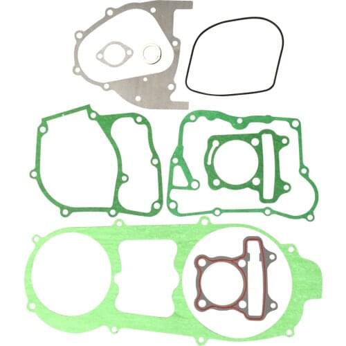 GY6 125CC Scooter Motorcycle Engine Cylinder Crankcase Complete Gasket Sets Motor Bike Cover Top End Rebuilding Kit