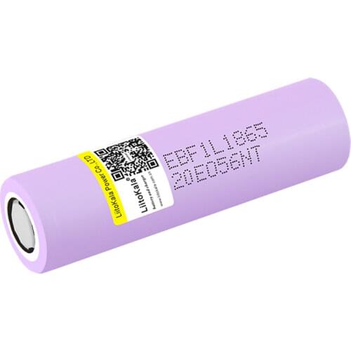 LiitoKala F1L 3.7V 18650 3350mAh Li-ion Battery Replace Rechargeable Lithium Batteries for LED Flashlight Torch Accumulator